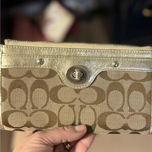 Coach wristlet